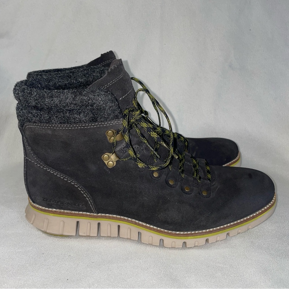 Cole Haan Zero Grand Mens 9M Waterproof  Leather Hiker Sneakers